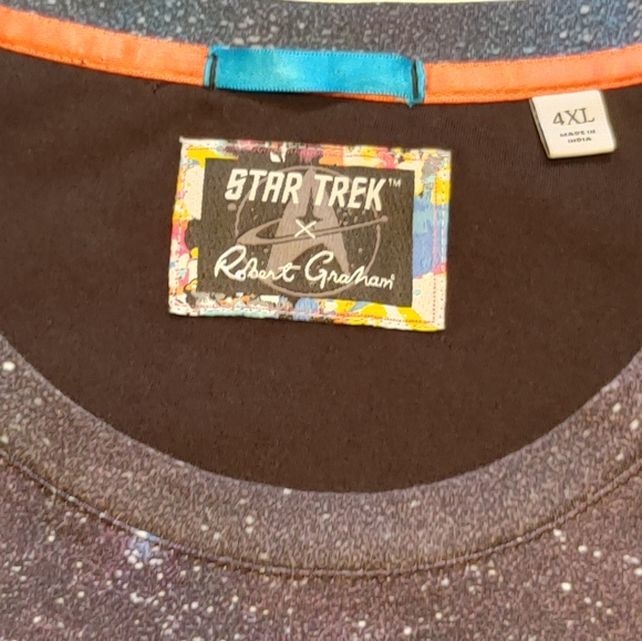 Robert Graham Star Trek Watercolor Mirror Reflection Spock t-Shirt 4XL - Picture 5 of 6